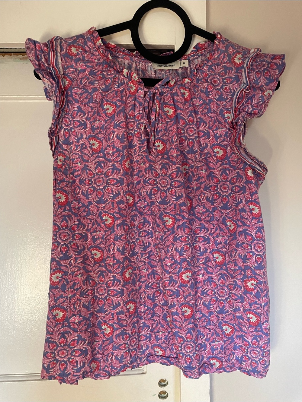 vineyard vines cotton blouse Size Medium